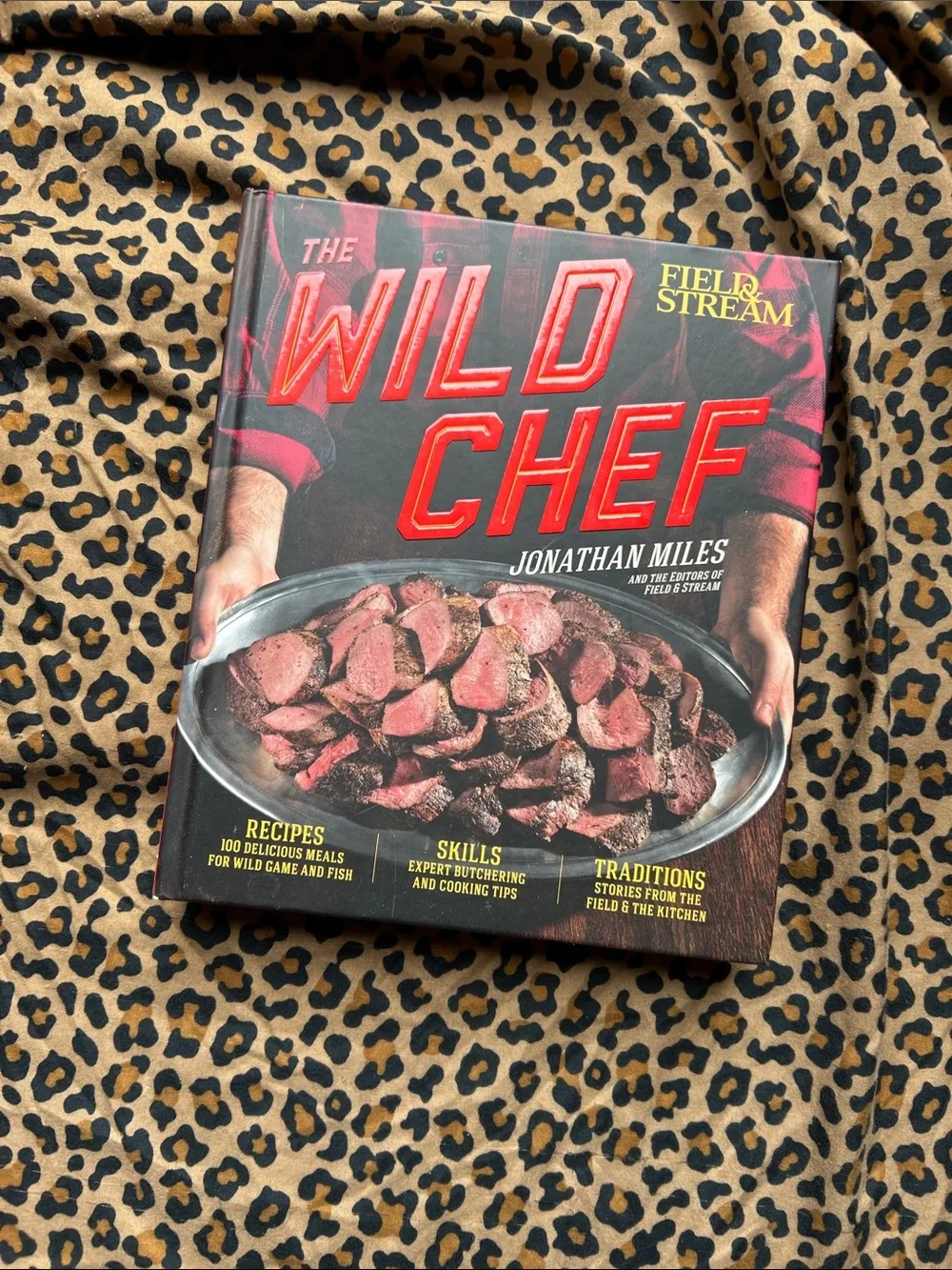 Wild Chef Hard cover cookbook by Jonathan Miles